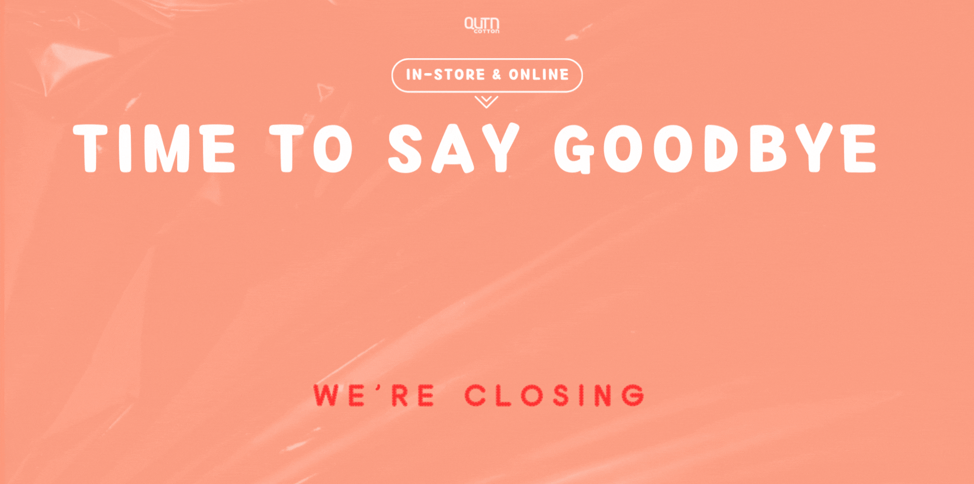 Good Bye Sale